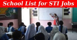 STI School List Punjab