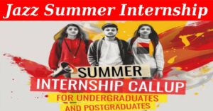 Jazz Summer Internship